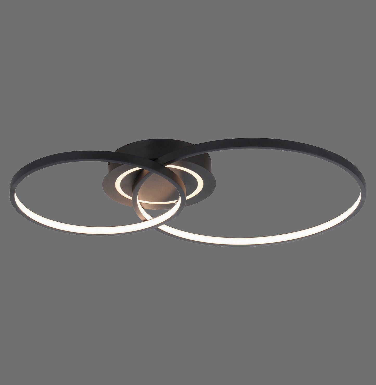 Asmina - Ceiling Light - Black - By Just Light - (14540-18)