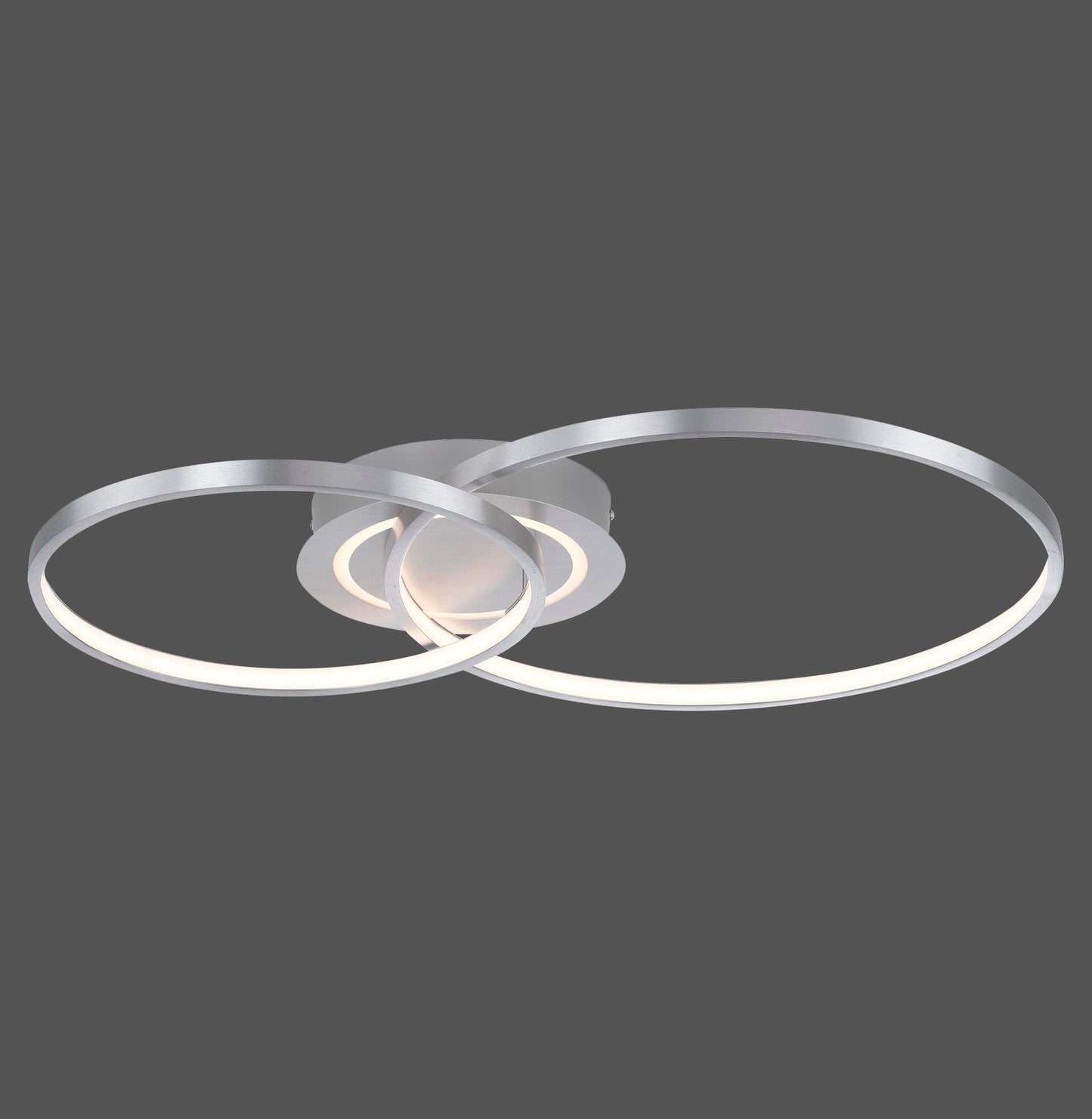 Asmina - Ceiling Light - Aluminium - By Just Light - (14540-95)