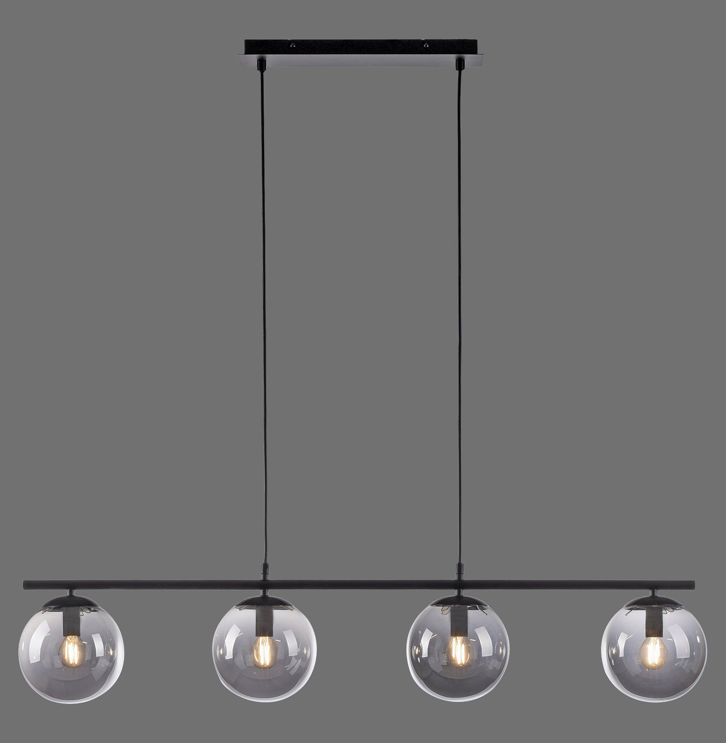 Big Widow - Pendant Light - Black - By Just Light - (14604-18)