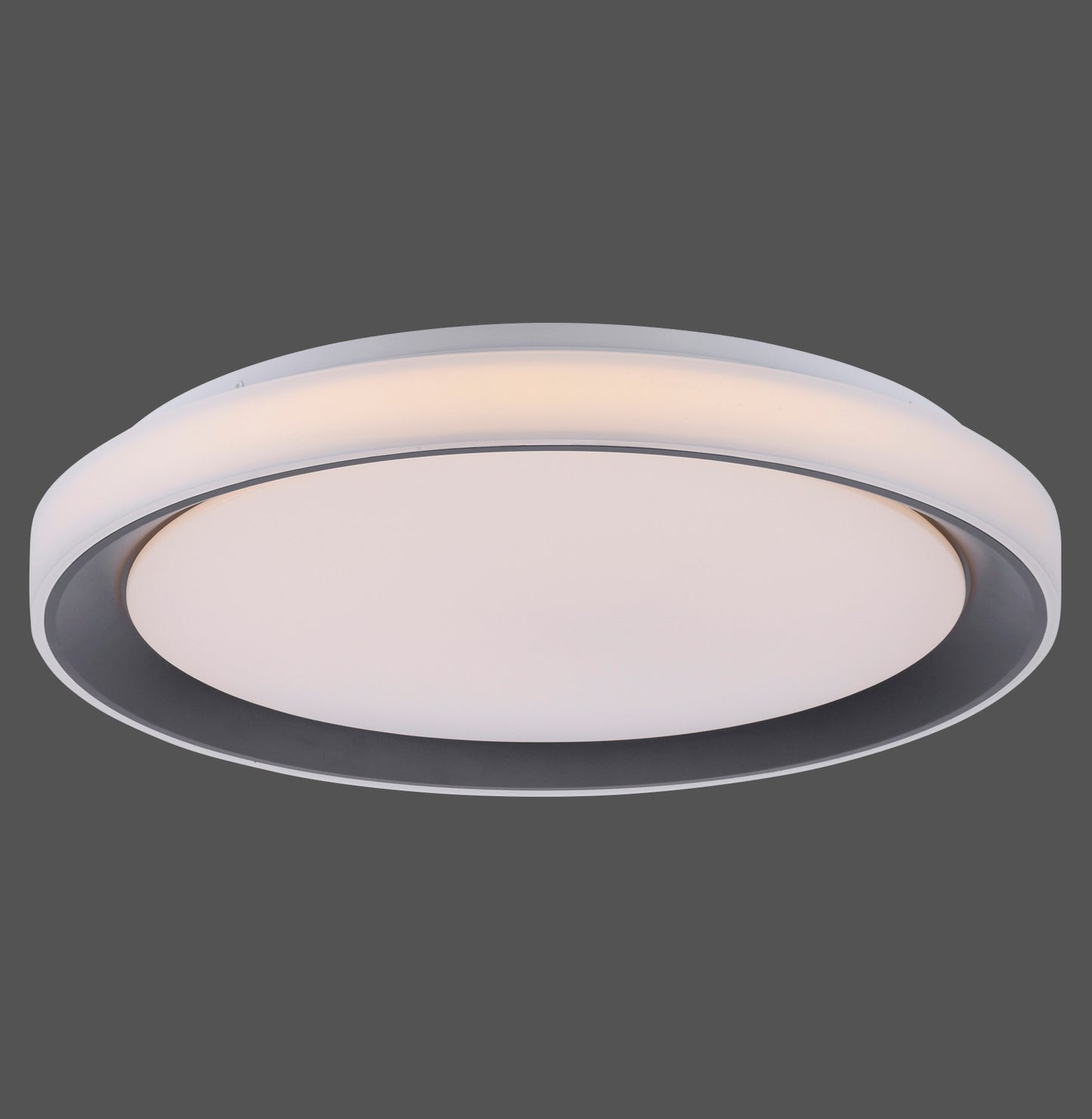 Lolasmart-Disc - Ceiling Light - Black - By Just Light - (14659-18)