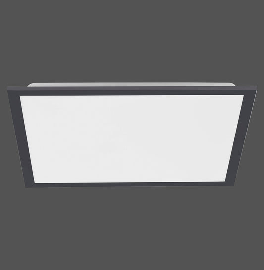 Flat - Ceiling Light - Black - By Just Light - (14755-18)