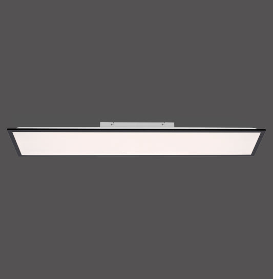 Flat - Ceiling Light - Black - By Just Light - (14757-18)