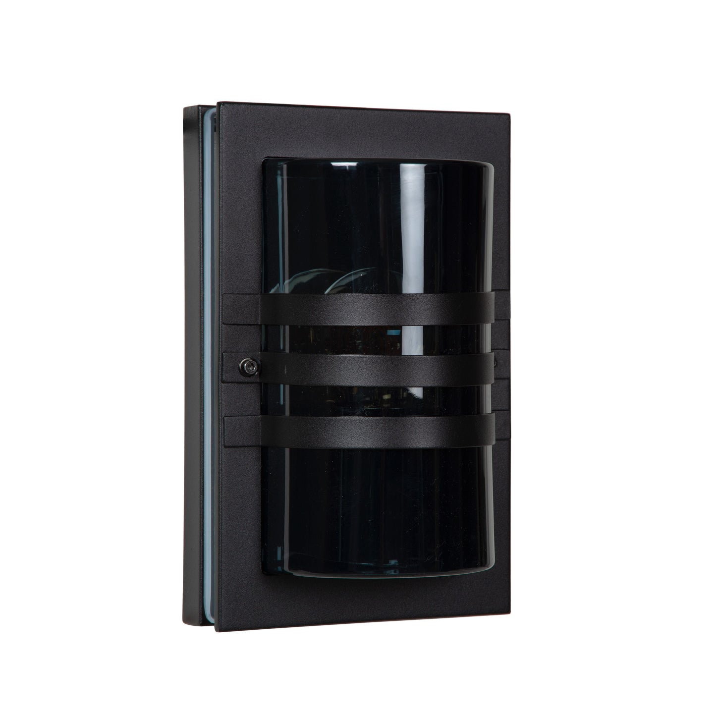 Lucide PRIVAS - Wall light Indoor/Outdoor - 1x E27 - IP44 - Black