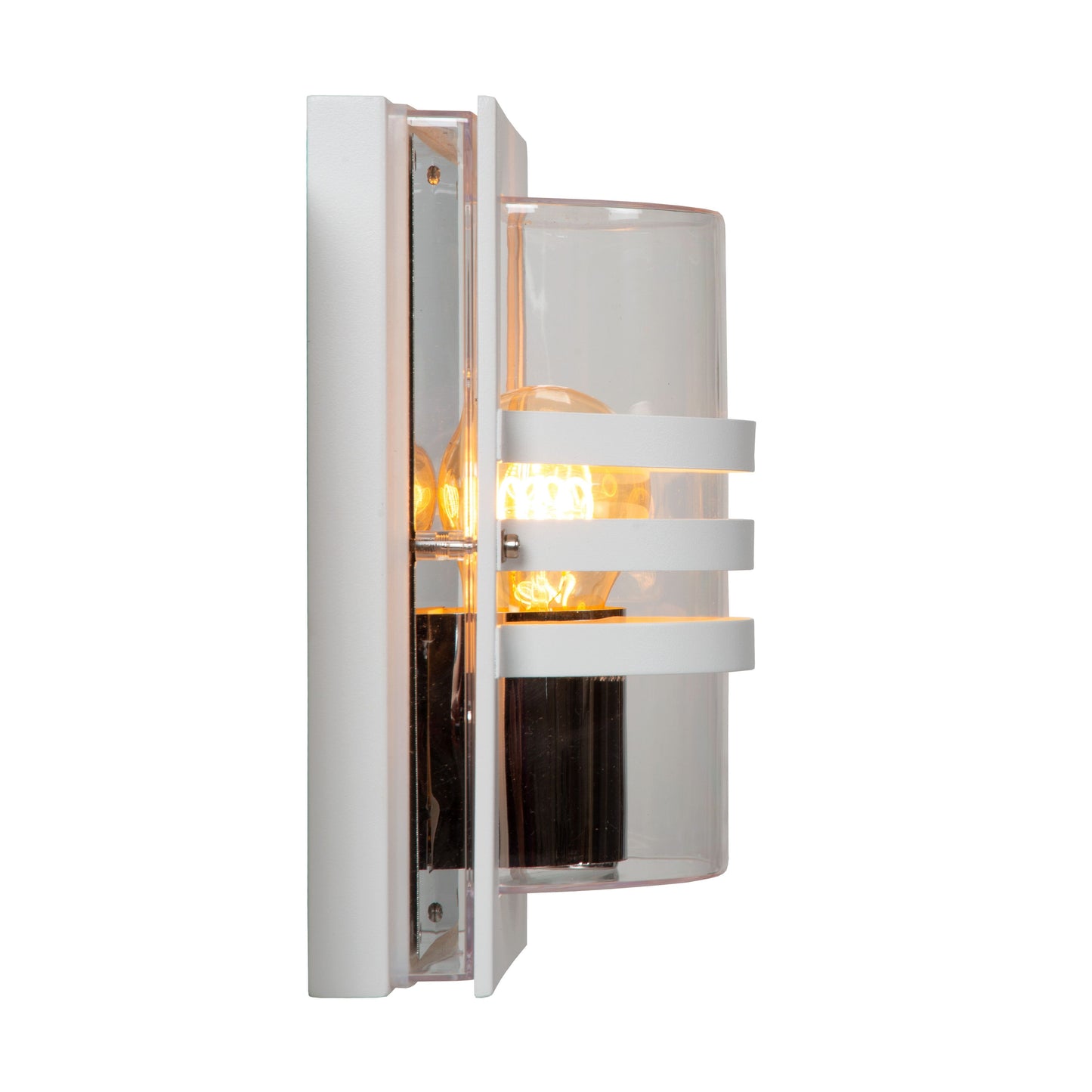 Lucide PRIVAS - Wall light Indoor/Outdoor - 1x E27 - IP44 - White