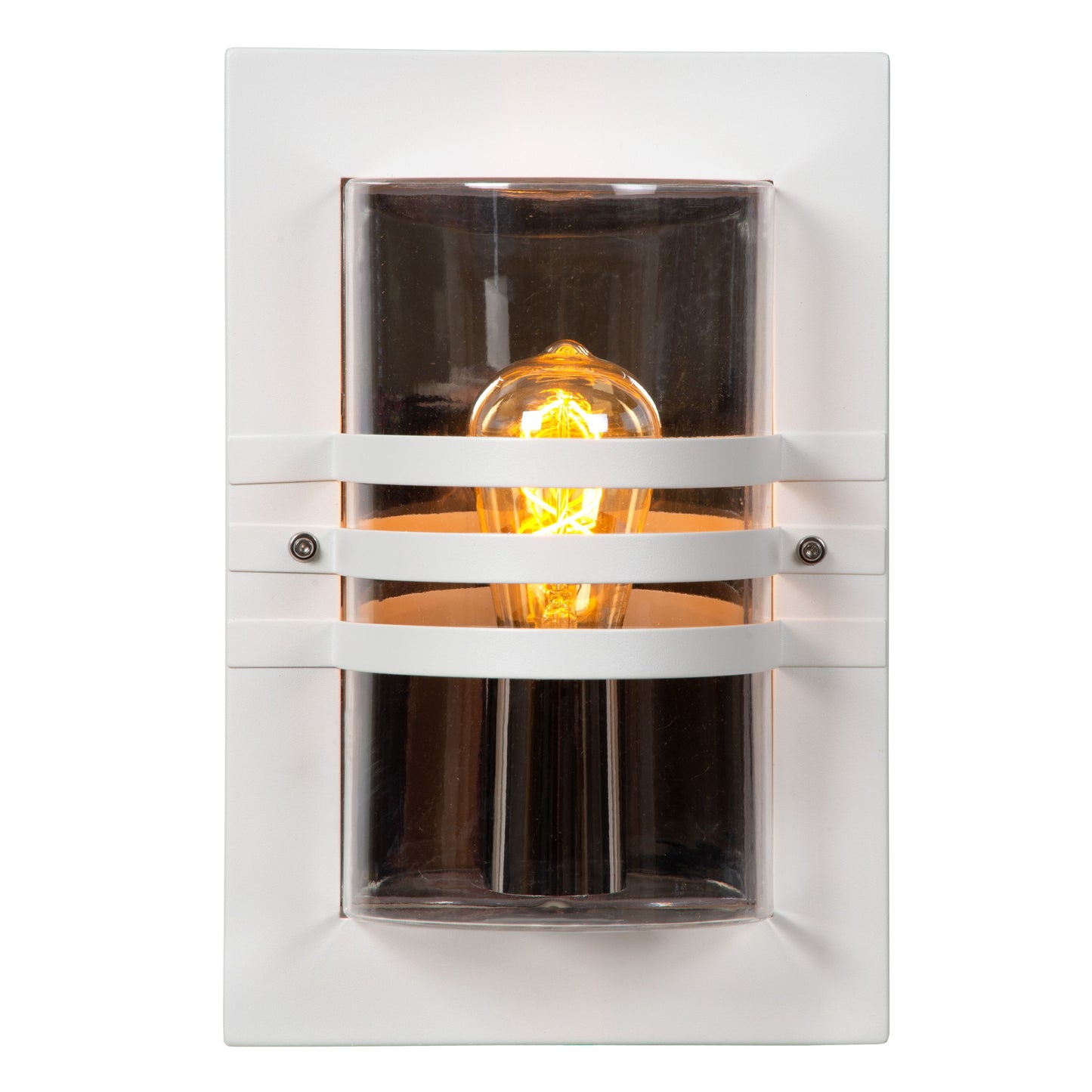 Lucide PRIVAS - Wall light Indoor/Outdoor - 1xE27 - IP44 - White