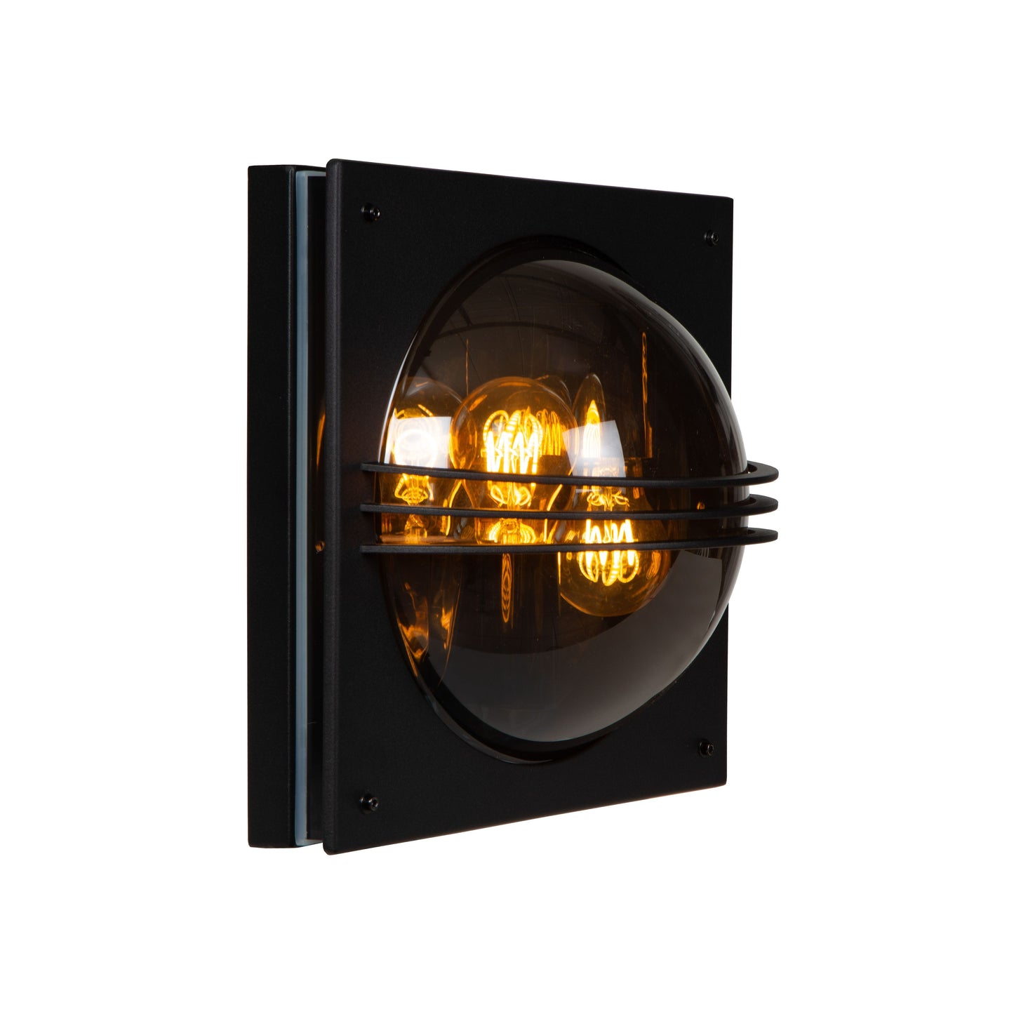 Lucide PRIVAS - Wall light Indoor/Outdoor - 2xE27 - IP44 - Black