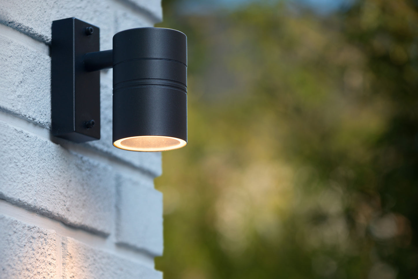 Lucide ARNE-LED - Wall spotlight / Wall light Indoor/Outdoor - Ø 6,3 cm - LED - GU10 - 1x5W 2700K - IP44 - Black