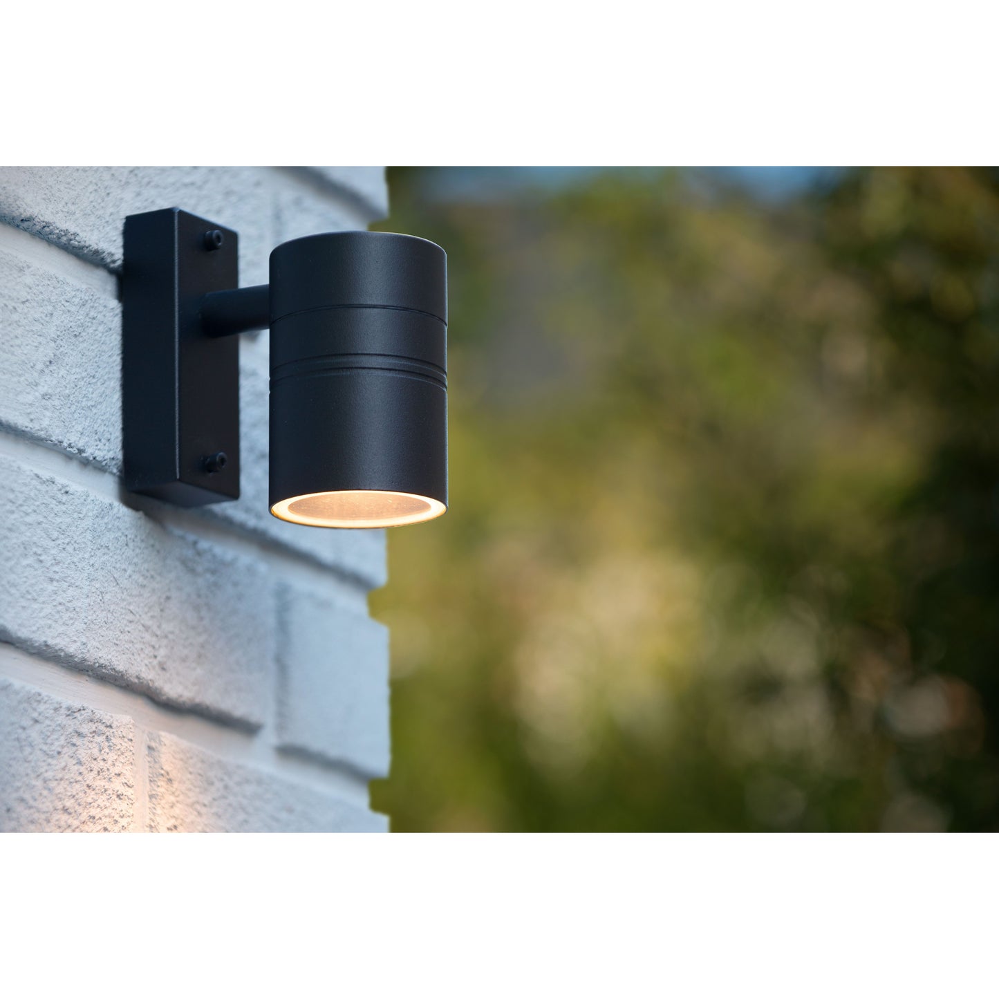 Lucide ARNE-LED - Wall spotlight / Wall light Indoor/Outdoor - Ø 6,3 cm - LED - GU10 - 1x5W 2700K - IP44 - Black