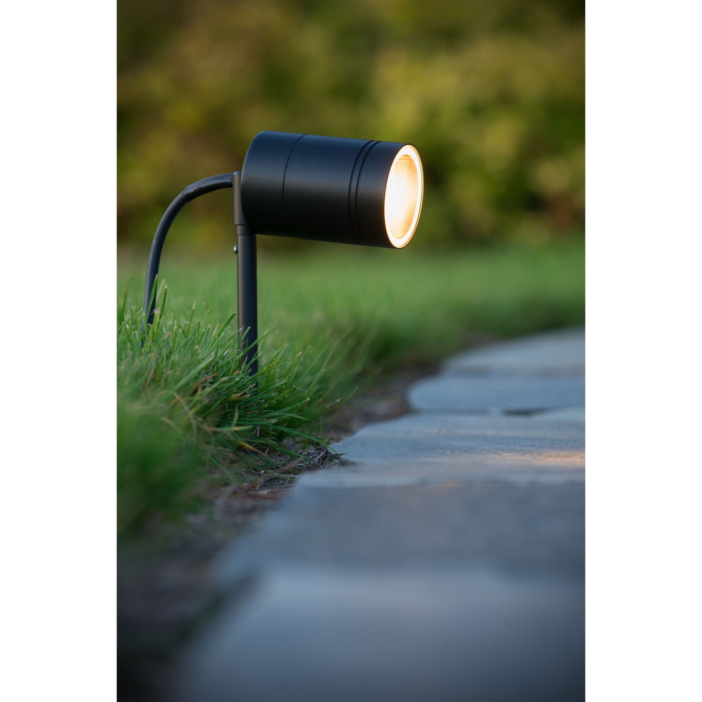 Lucide ARNE-LED - Garden spotlight - Ø 6,3 cm - LED - GU10 - 1x5W 2700K - IP44 - Black