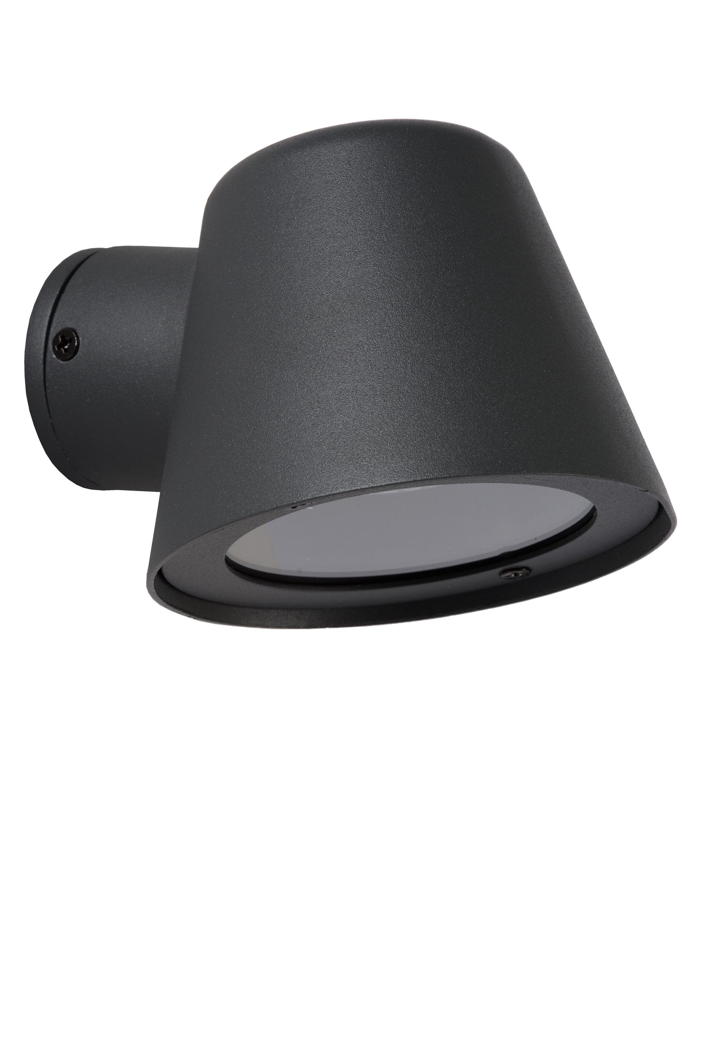 Lucide DINGO-LED - Wall light Indoor/Outdoor - LED Dim. - GU10 - 1x5W 3000K - IP44 - Anthracite