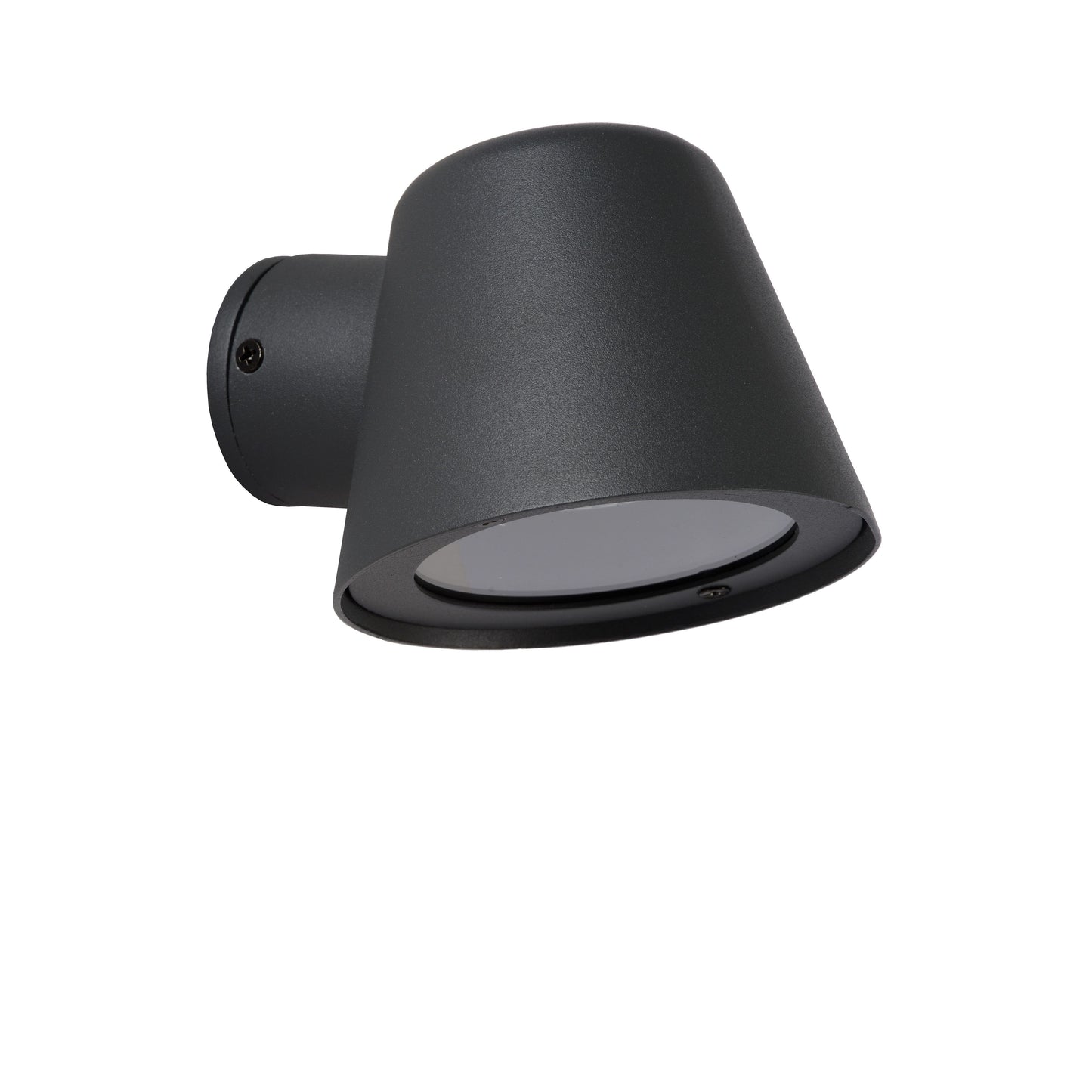 Lucide DINGO-LED - Wall light Indoor/Outdoor - LED Dim. - GU10 - 1x5W 3000K - IP44 - Anthracite