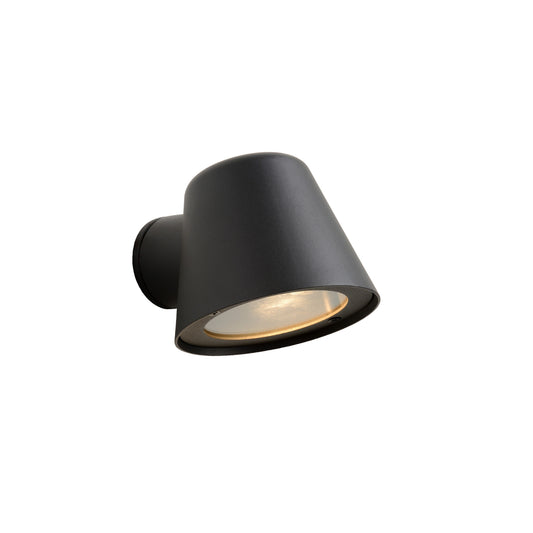 Lucide DINGO-LED - Wall light Indoor/Outdoor - LED Dim. - GU10 - 1x5W 3000K - IP44 - Anthracite