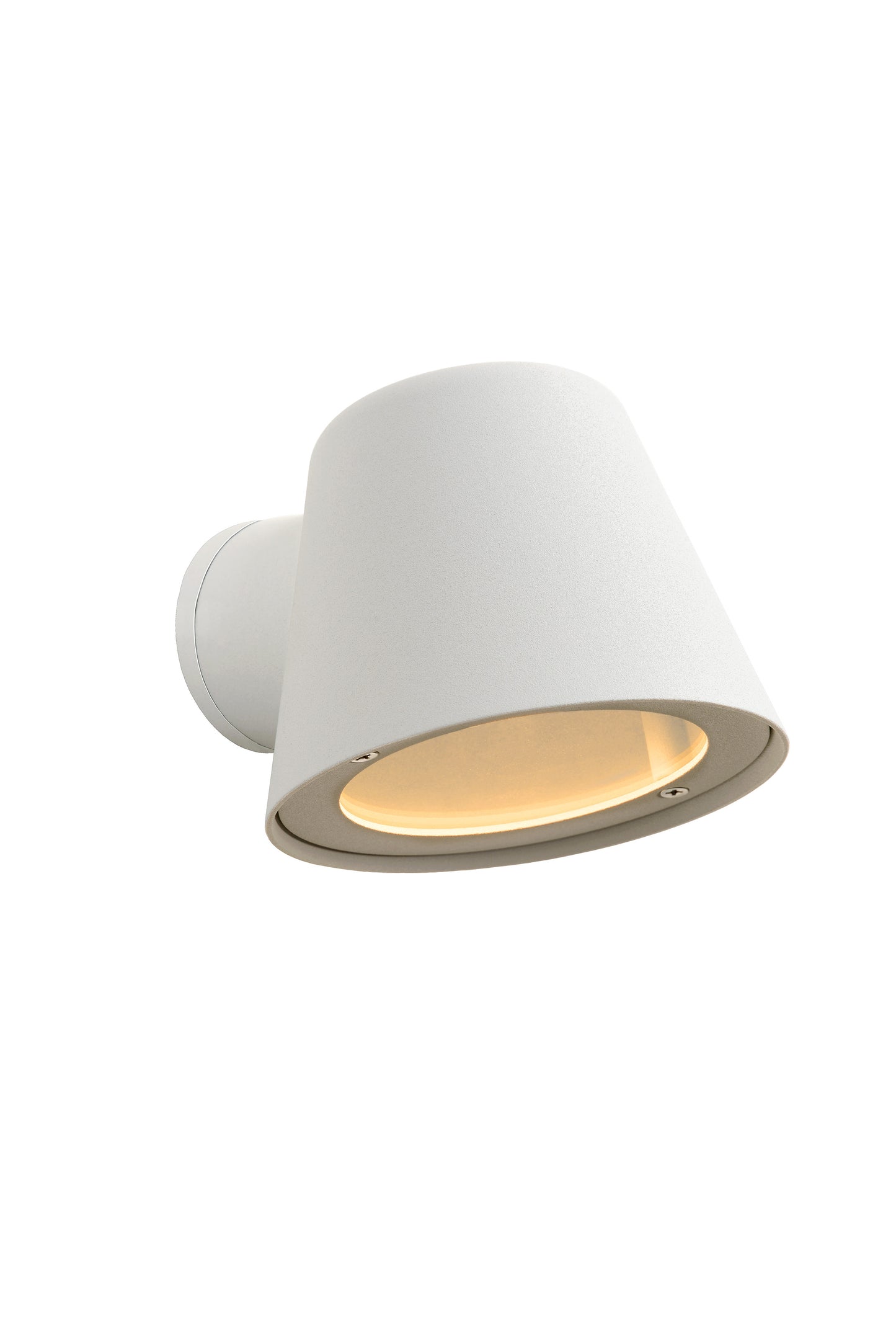 Lucide DINGO-LED - Wall light Indoor/Outdoor - LED Dim. - GU10 - 1x5W 3000K - IP44 - White