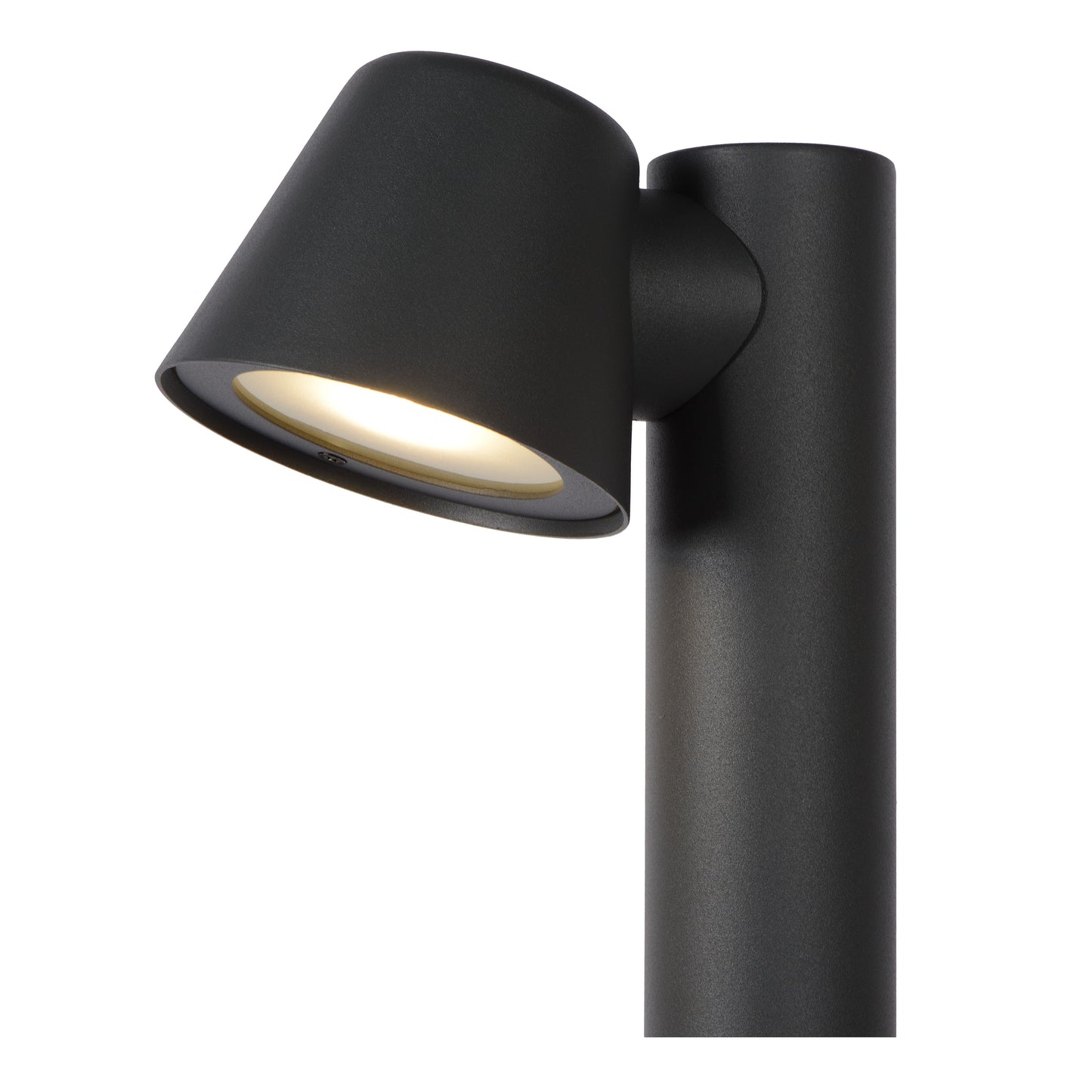 Lucide DINGO-LED - Bollard light - LED Dim. - GU10 - 1x5W 3000K - IP44 - Anthracite