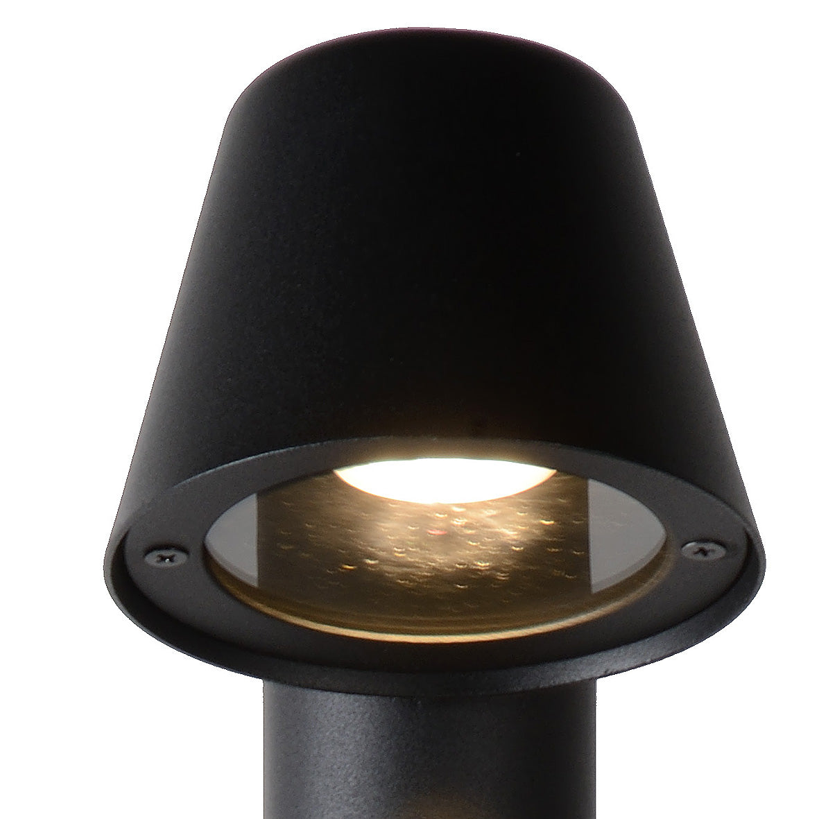 Lucide DINGO-LED - Bollard light - LED Dim. - GU10 - 1x5W 3000K - IP44 - Anthracite