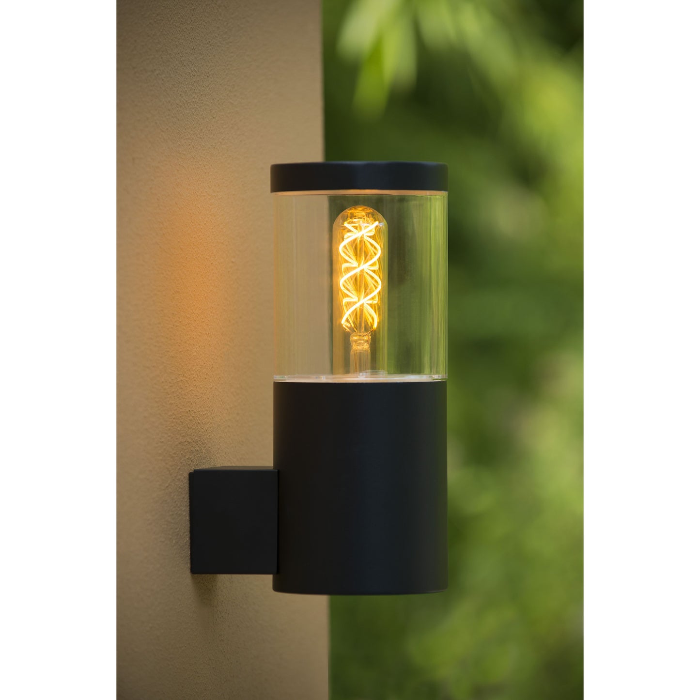 Lucide FEDOR - Wall light Indoor/Outdoor - 1xE27 - IP44 - Black