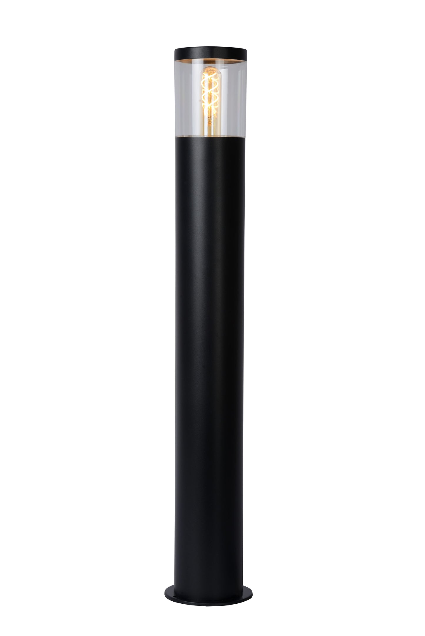 Lucide FEDOR - Bollard light - 1xE27 - IP44 - Black