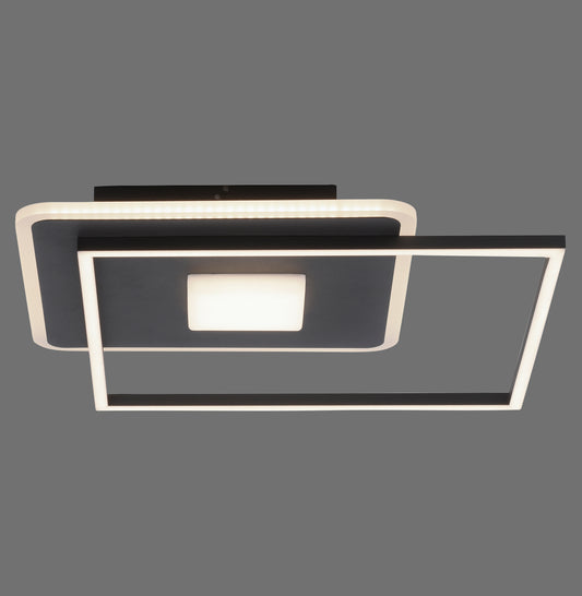 Domino - Ceiling Light - Black - By Just Light - (15045-18)