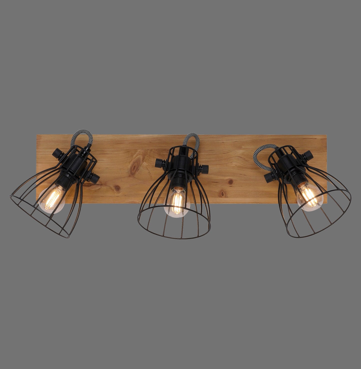 Taro - Ceiling Light - Black - By Just Light - (15119-18)