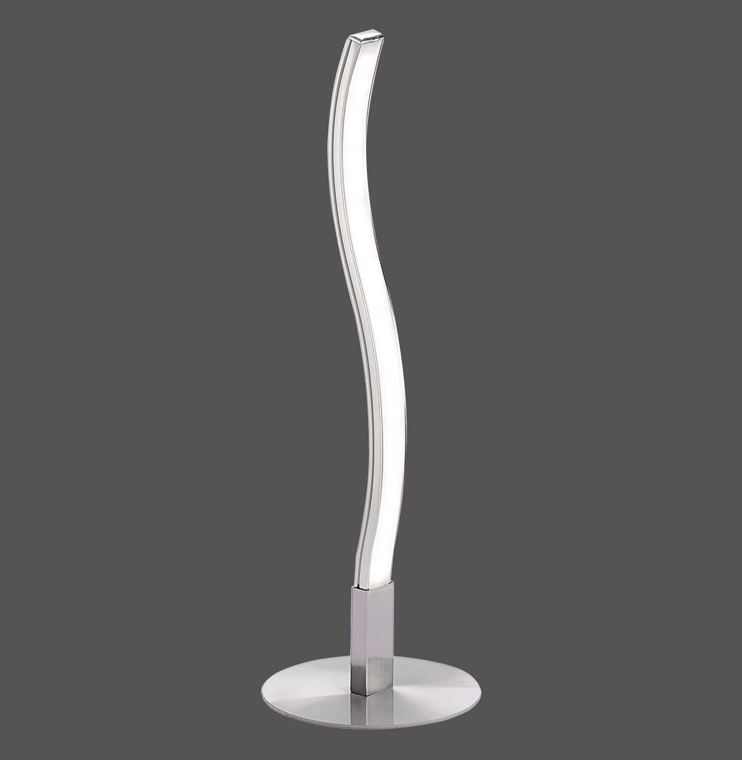 Wave - Table Lamp - Steel - By Just Light - (15128-55)