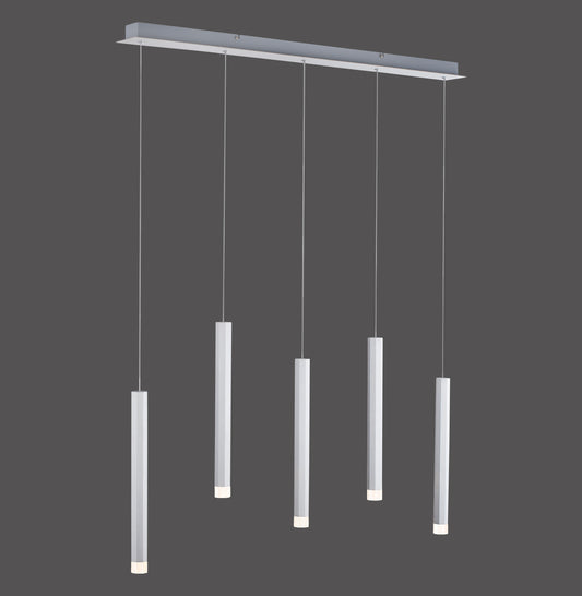 Bruno - Pendant Light - Aluminium - By Just Light - (15205-95)