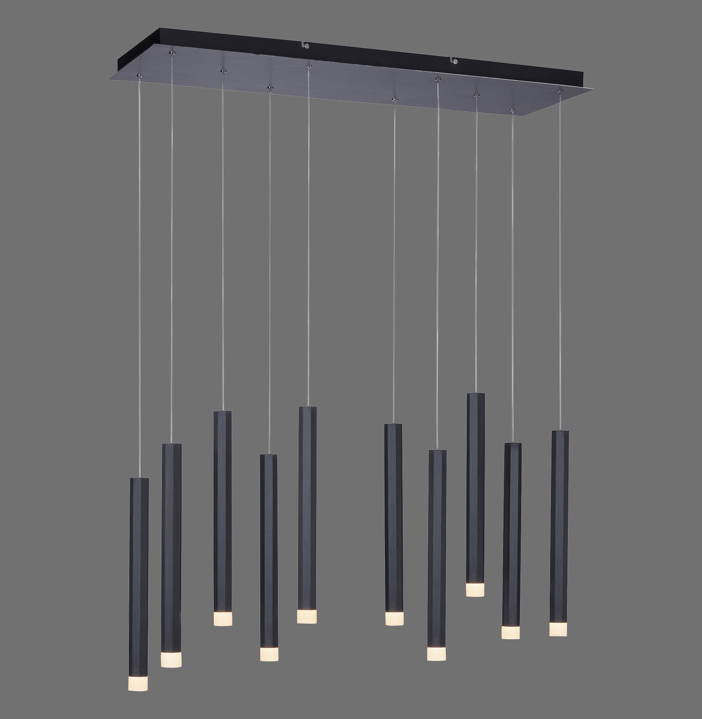 Bruno - Pendant Light - Black - By Just Light - (15206-18)