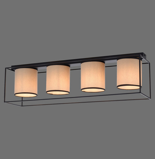 Raven - Ceiling Light - Black - By Just Light - (15304-18)