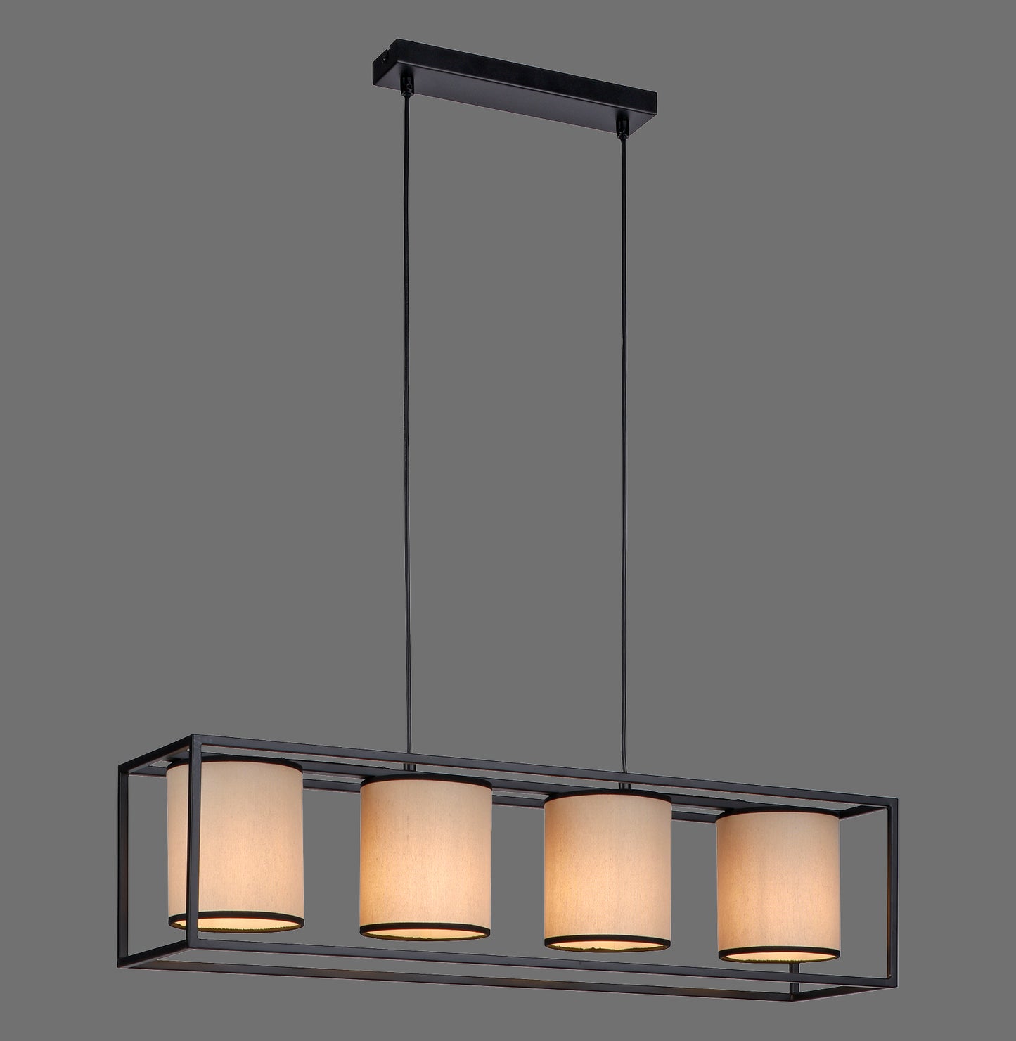 Raven - Pendant Light - Black - By Just Light - (15305-18)