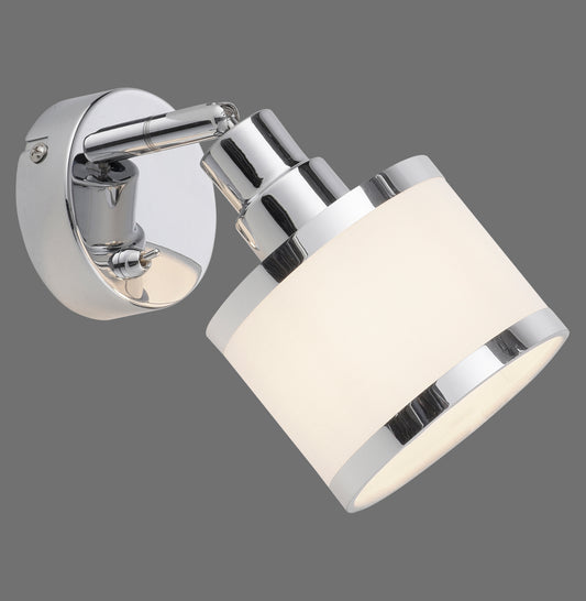 Accor - Wall And Ceiling Light - Chrome - By Just Light - (15371-17)