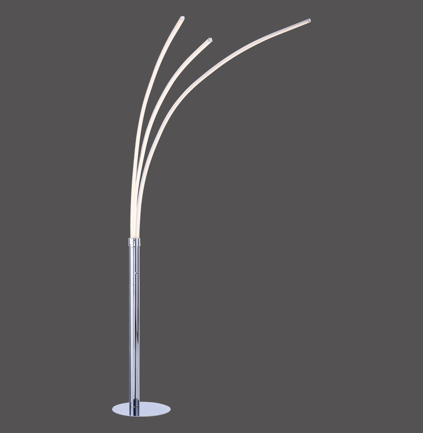 Maja - Floor Lamp - Chrome - By Just Light - (15383-55)