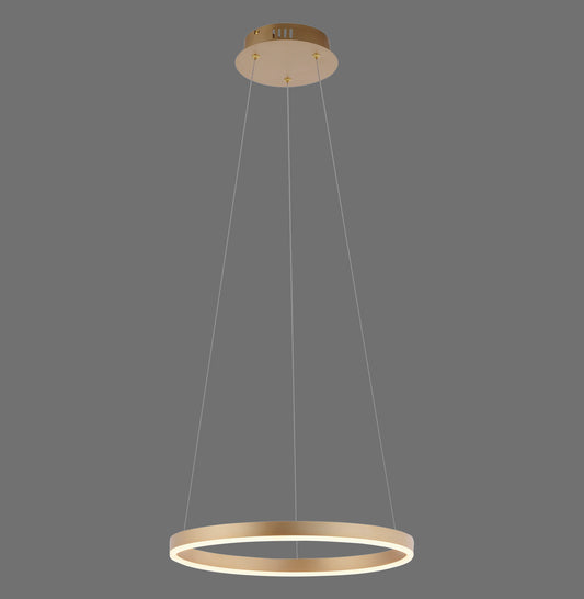 Ritus - Pendant Light - Brass Matt - By Just Light - (15393-60)