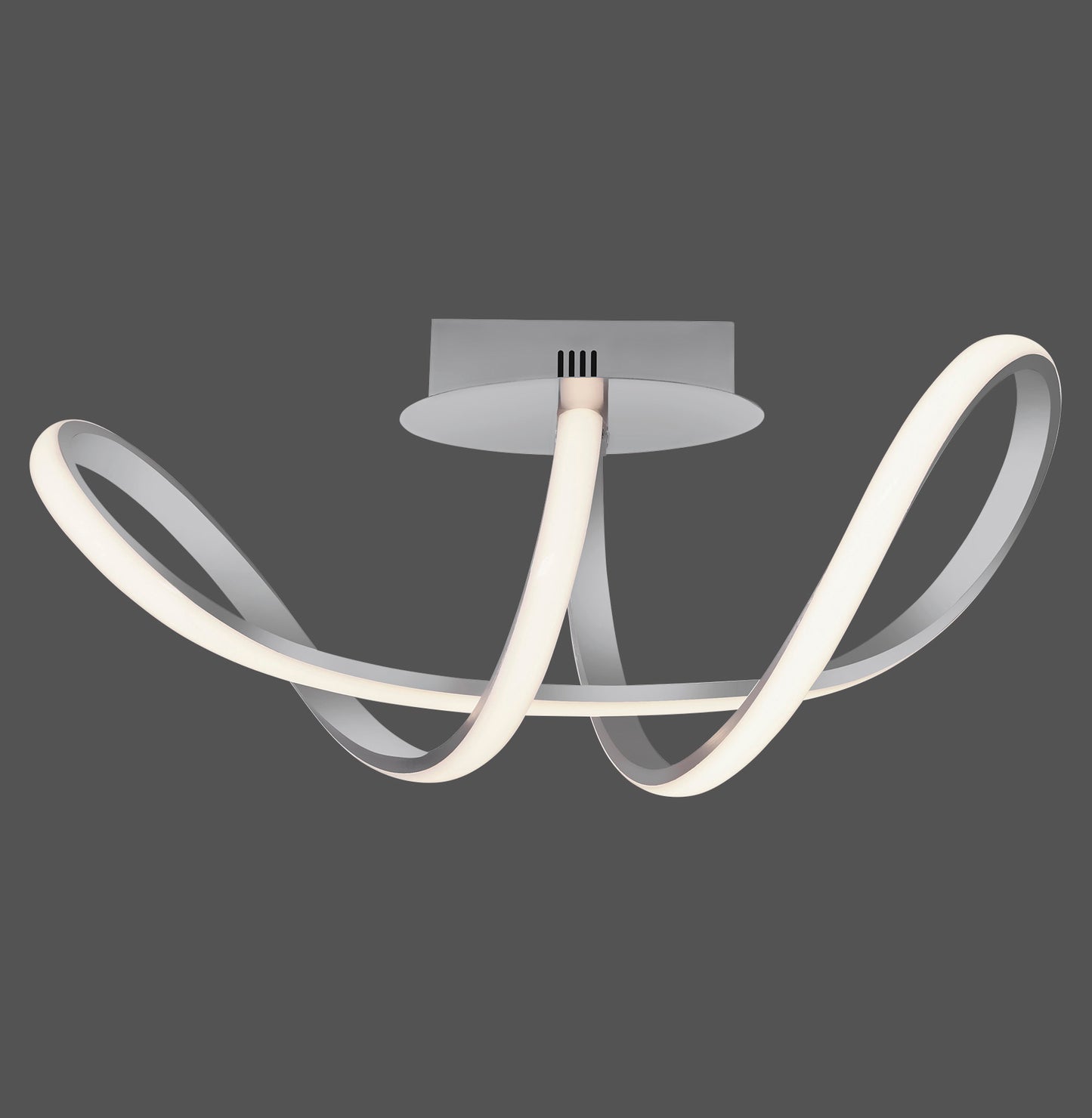 Maria - Ceiling Light - Aluminium - By Just Light - (15403-95)