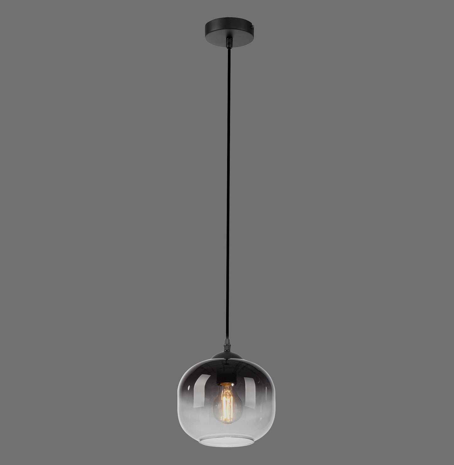 Zea - Pendant Light - Black - By Just Light - (15420-18)