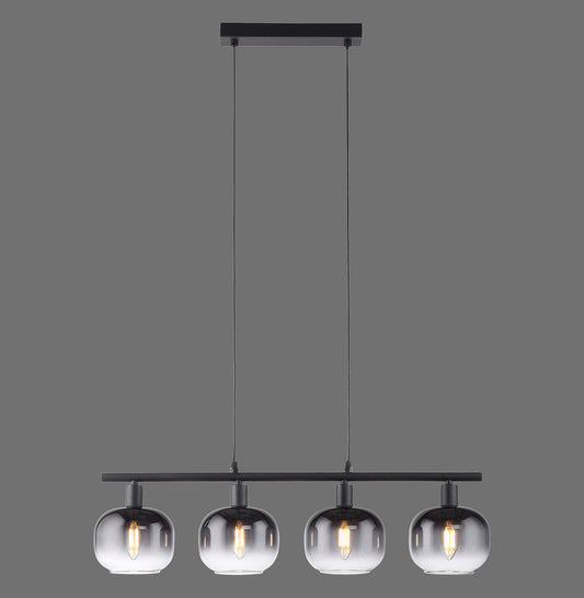 Zea - Pendant Light - Black - By Just Light - (15421-18)