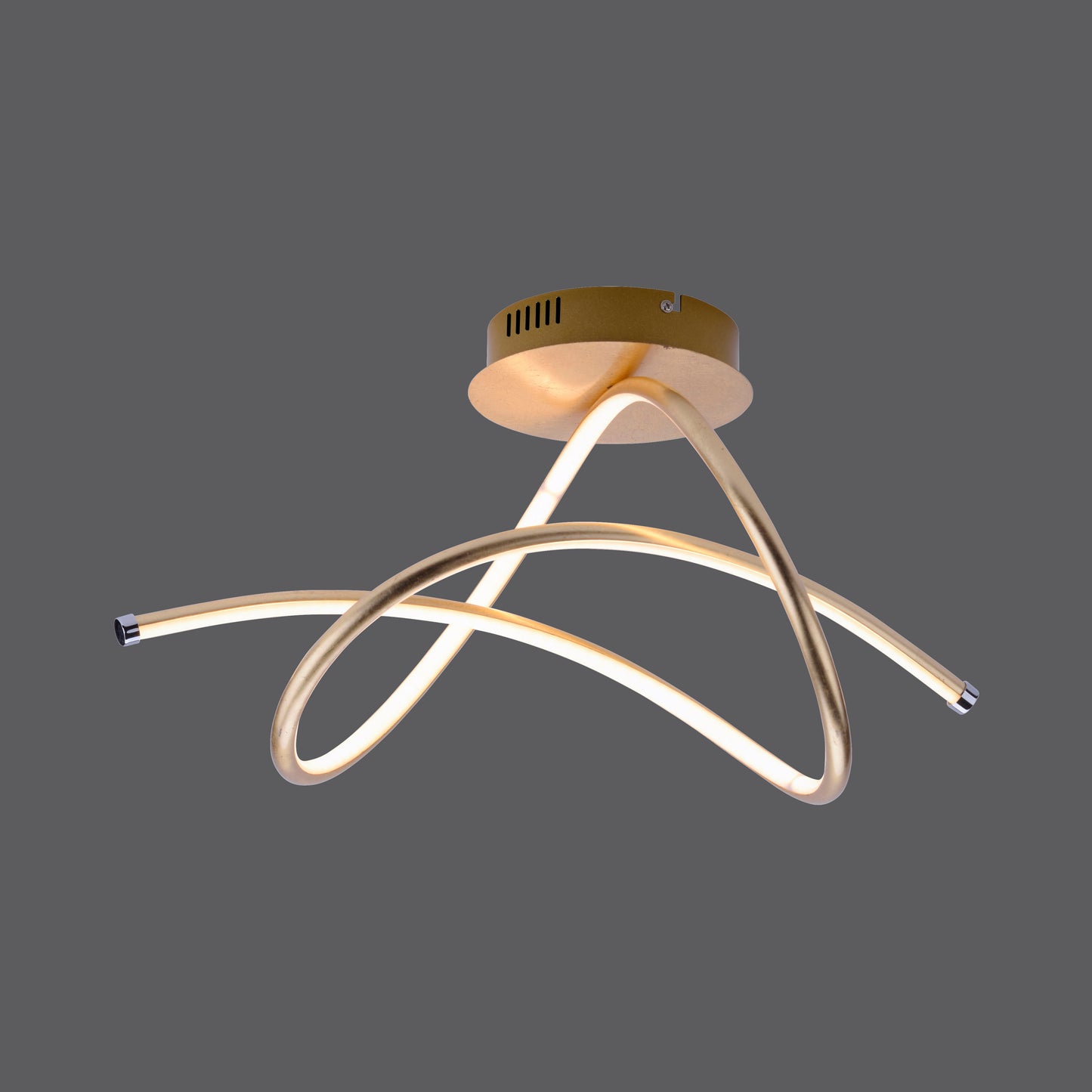 Violetta - Ceiling Light - Gold - By Just Light - (15441-12)