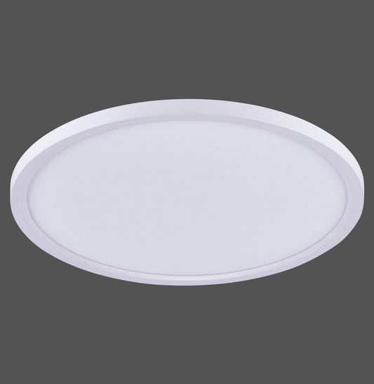 Flat - Ceiling Light - White - By Just Light - (15571-16)