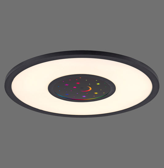 Astro - Ceiling Light - Black - By Just Light - (15572-18)