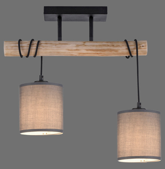 Green Tribu - Ceiling Light - Taupe - By Just Light - (15782-29)