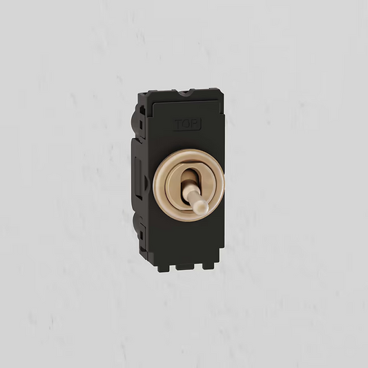 Corston Intermediate Toggle Switch Antique Brass