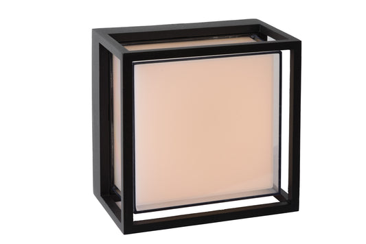 Lucide SINGA LED - Wall light Indoor/Outdoor - LED - 1x10W 3000K - IP54 - Black