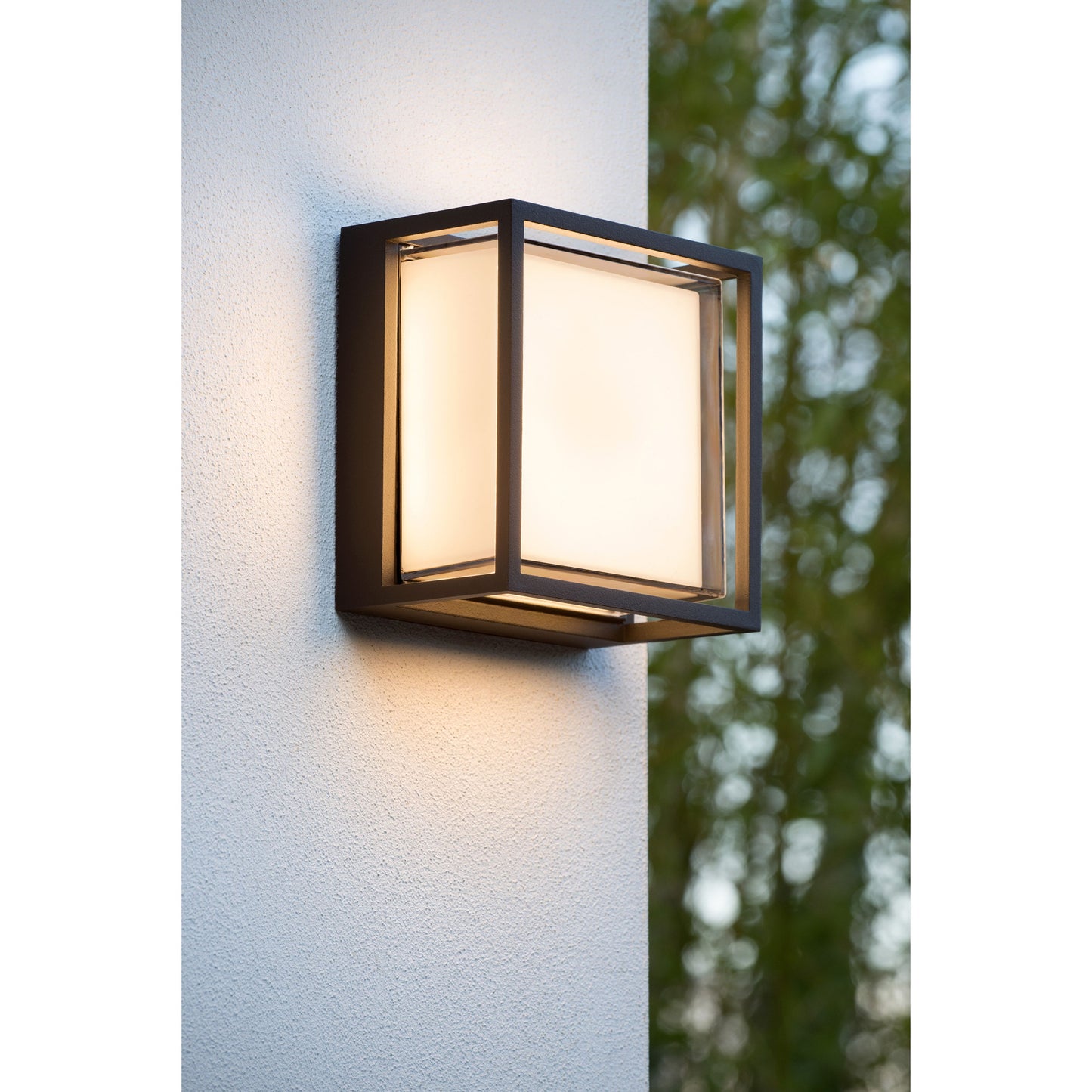 Lucide SINGA LED - Wall light Indoor/Outdoor - LED - 1x10W 3000K - IP54 - Black