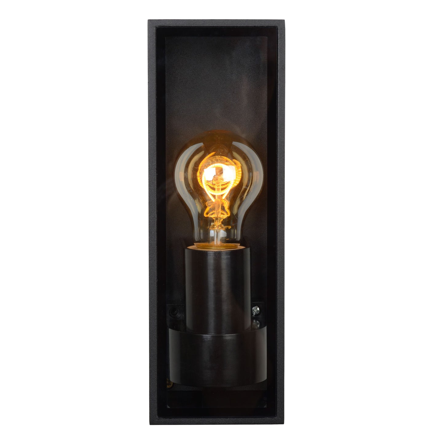 Lucide DUKAN - Wall light Indoor/Outdoor - 1xE27 - IP65 - Black