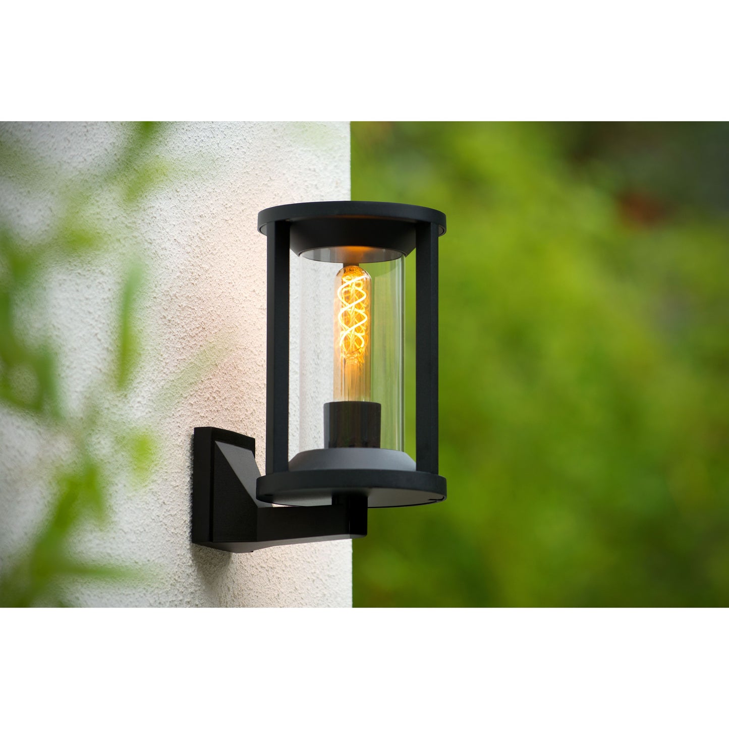 Lucide CADIX - Wall light Indoor/Outdoor - 1xE27 - IP65 - Black