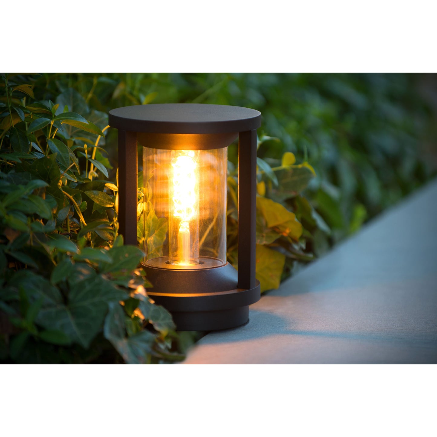 Lucide CADIX - Bollard light - Ø 16 cm - 1xE27 - IP65 - Black