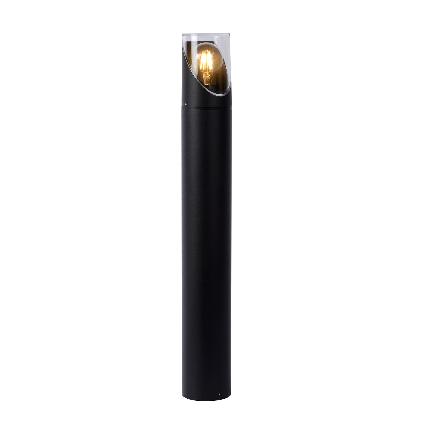 Lucide NORMAN - Bollard light - Ø 9 cm - 1xE27 - IP65 - Black