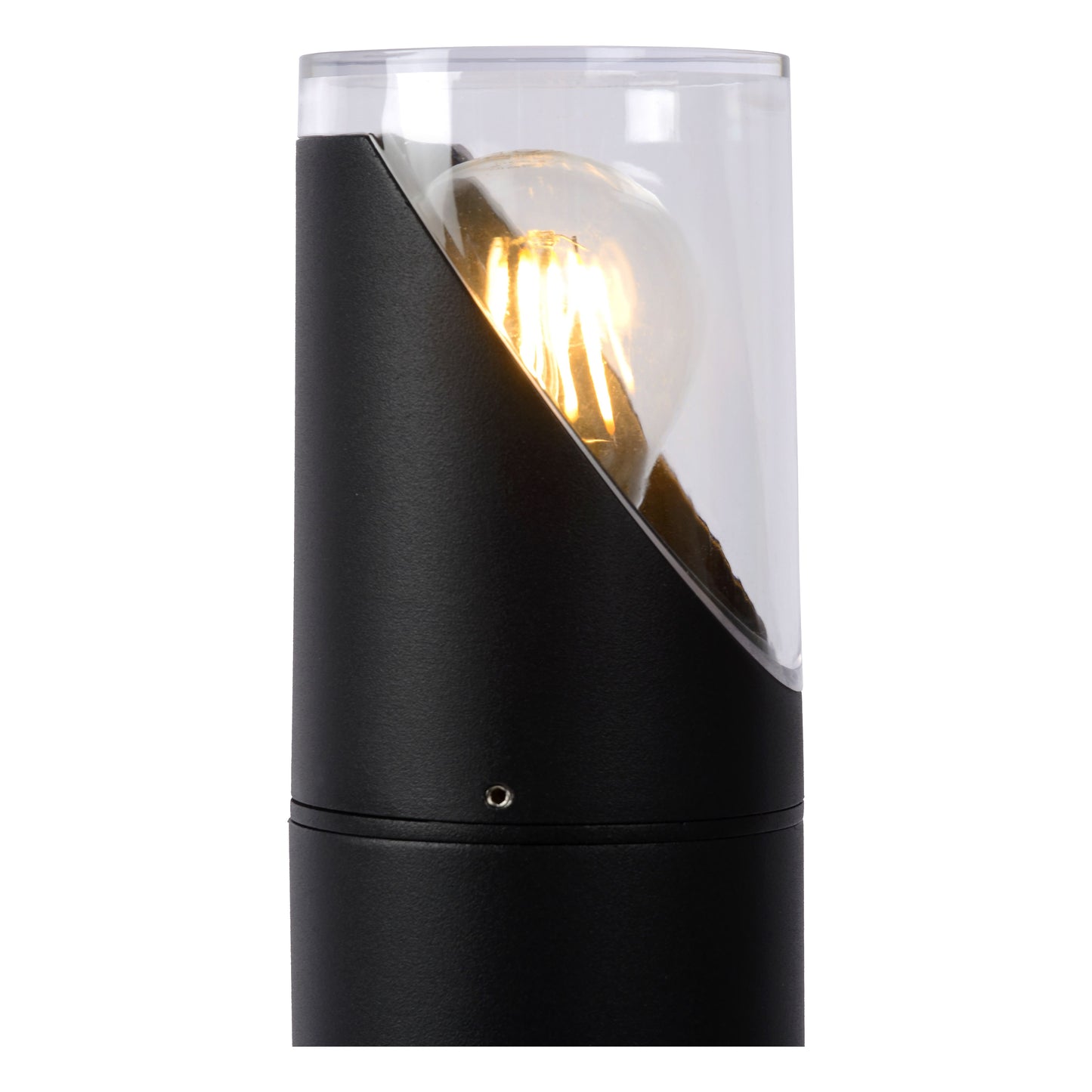 Lucide NORMAN - Bollard light - Ø 9 cm - 1xE27 - IP65 - Black