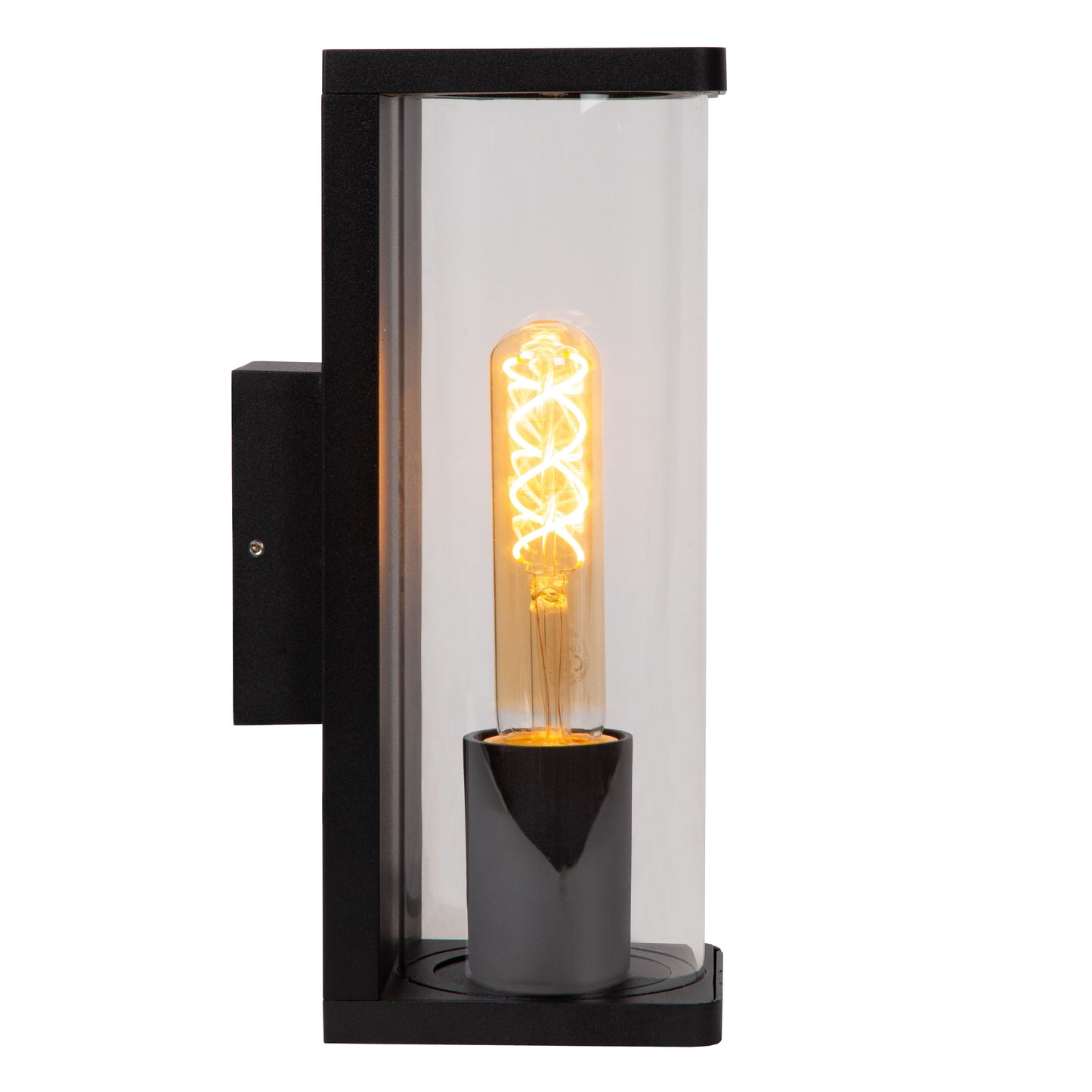 Lucide SLIGO - Wall light Indoor/Outdoor - 1x E27 - IP54 - Black