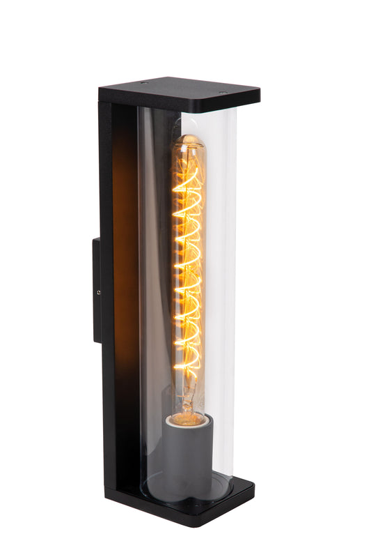 Lucide SLIGO - Wall light Indoor/Outdoor - 1xE27 - IP54 - Black