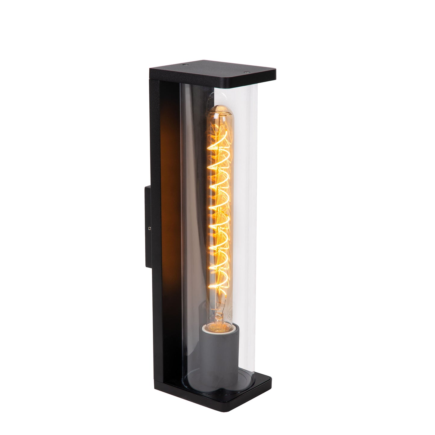 Lucide SLIGO - Wall light Indoor/Outdoor - 1xE27 - IP54 - Black