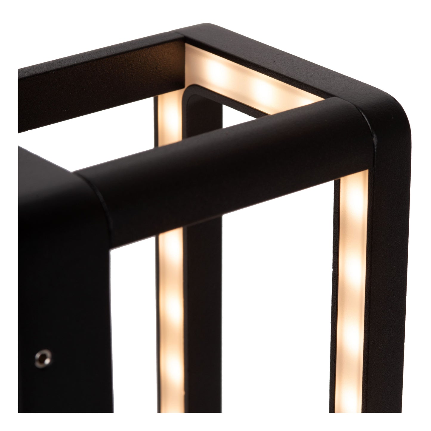 Lucide NARVIK - Wall light Indoor/Outdoor - LED - 1x9,2W 3000K - IP65 - Black